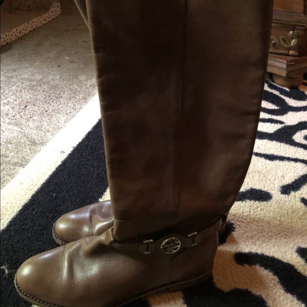Coach Mysie leather riding boots - Picture 4 of 6